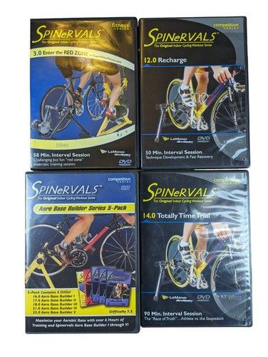 Lot spinervals dvds - 8,